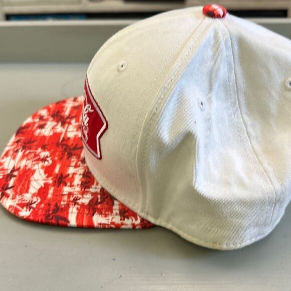 Coca Cola‎ Men's White and Red Baseball Snapback Cap OS - Picture 2 of 7